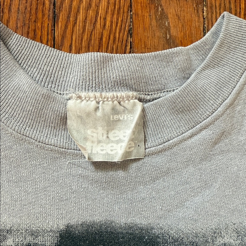 1989 Levi’s Vintage Street Fleece Crewneck Sweater Levi Strauss - Picture 4 of 10
